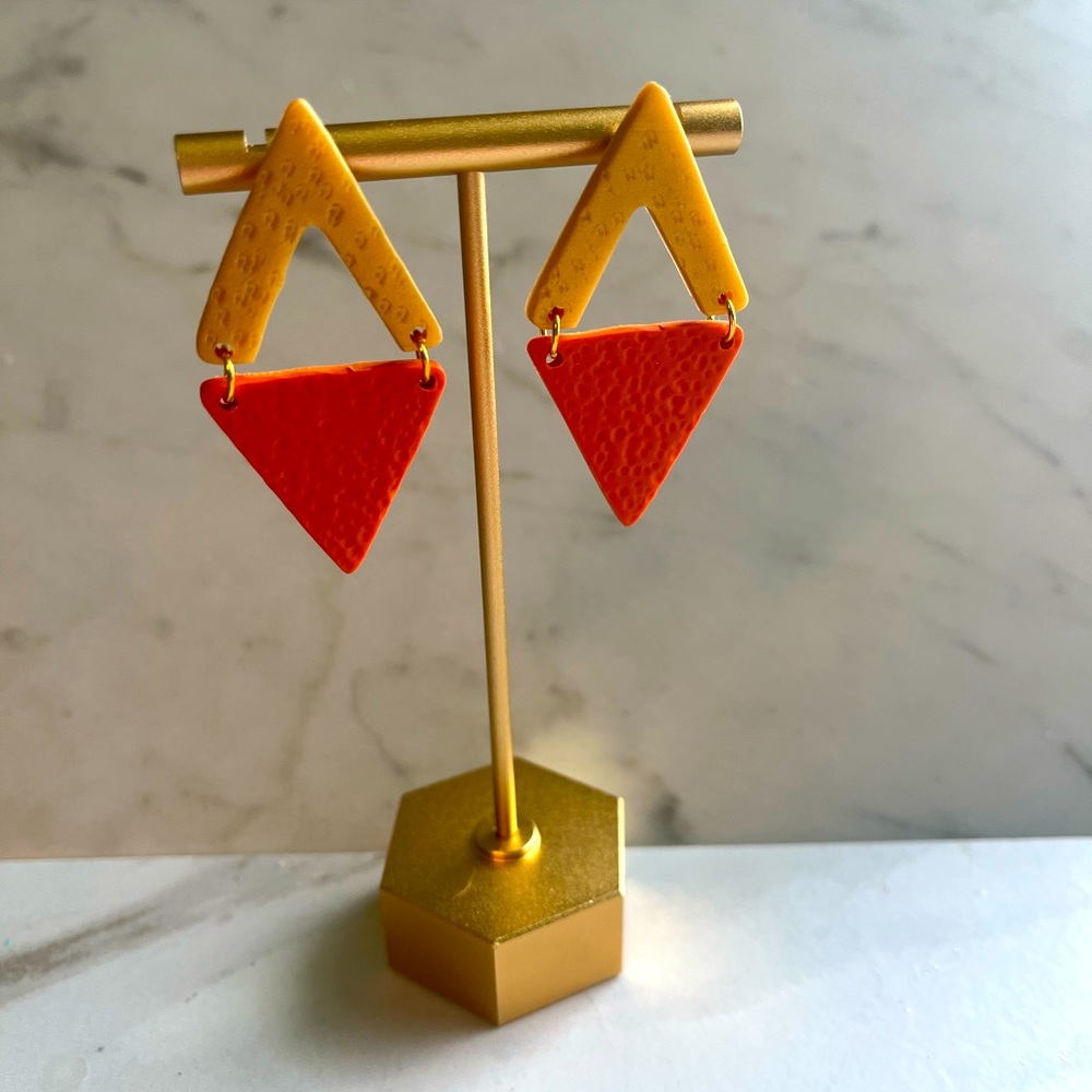 Clay earrings